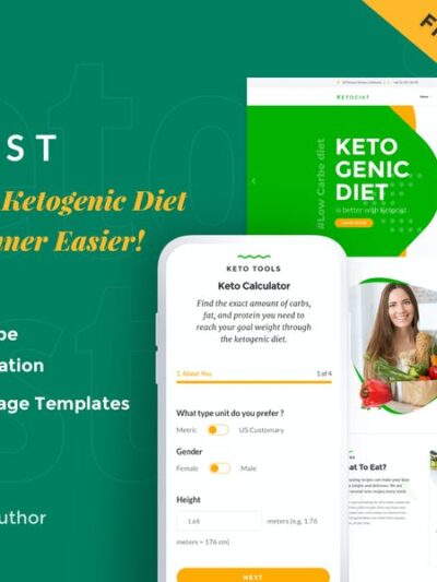 elements ketocist keto diet wordpress theme