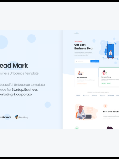 elements leadmark lead generation unbounce landing