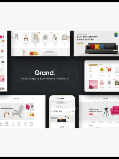elements grand responsive furniture magento theme