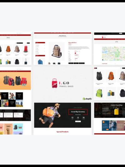 elements igo travel bags shopify theme