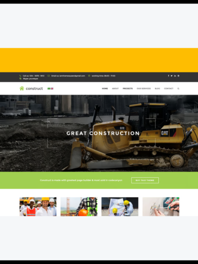 elements constructo construction joomla template