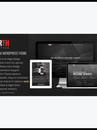 elements demeter one page parallax wordpress theme