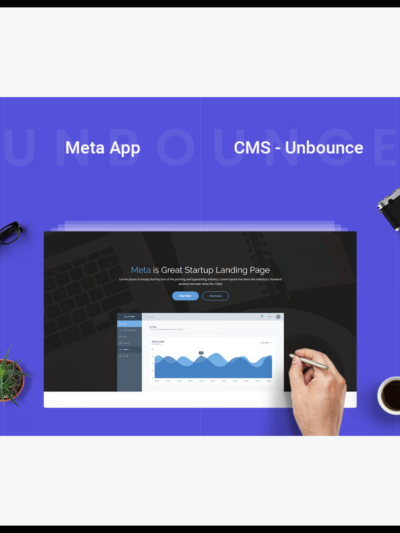 elements meta app unbounce landing page