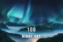 100 Night Sky Overlays