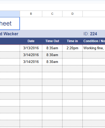 EQUIPMENT SIGN OUT SHEET.xlsx
