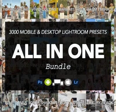 3000 Lightroom Presets Mobile & Desktop