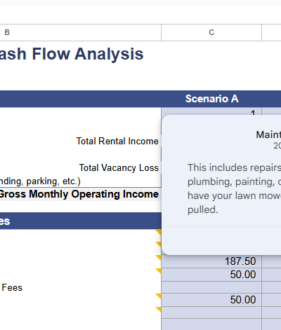 RENTAL CASH FLOW.xlsx