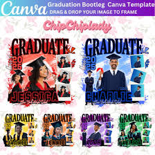 graduate canva editable template